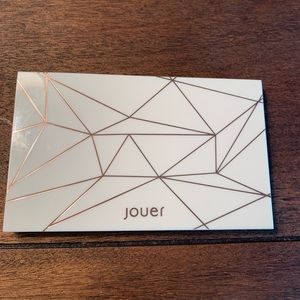 Jouer rose gold matte and shimmer eyeshadow set